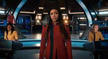 Sonequa Martin-Green interpreta Michael Burnham em "Star Trek: Discovey" - (Divulgação/Paramount+)