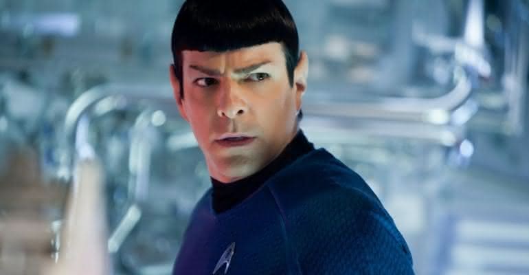 Zachary Quinto interpretou Spock na trilogia de filmes de "Star Trek" - Divulgação/Paramount Pictures