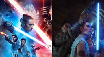 Cartaz e foto oficial de Star Wars: A Ascensão Skywalker - Divulgação/Disney/Empire Magazine