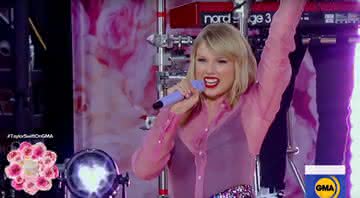 Taylor Swift faz show no Central Park na véspera do lançamento de Lover. Crédito: Reprodução/YouTube