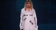 Taylor Swift em apresentação do American Music Awards - Reprodução/Youtube