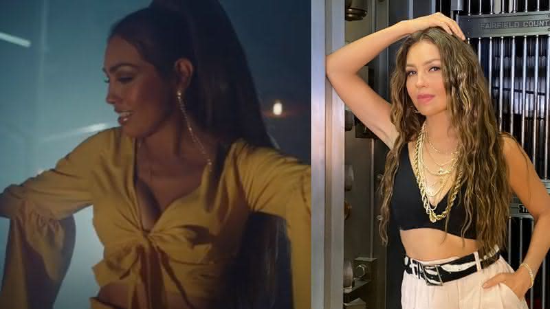 Thalía lançou recentemente um clipe para o single La Luz - Reprodução/YouTube/Instagram