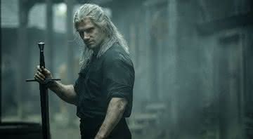 Henry Cavill como Geralt de Rívia na primeira temporada de The Witcher - Divulgação/Netflix