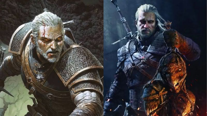 Geralt de Rívia em The Witcher 3 - Divulgação/Devir/CD Projekt Red