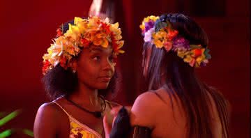 Thelma e Ivy na Festa Lual do Big Brother Brasil 20 - Transmissão Globo