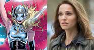 Jane Foster (Natalie Portman) será a Poderosa Thor em "Thor Love and Thunder" - Reprodução/Marvel Comics/Marvel Studios