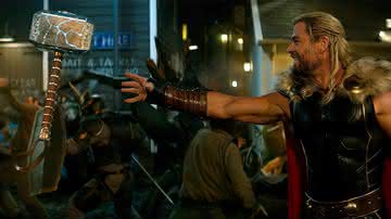 Thor em "Thor: Amor e Trovão" - Divulgação/Marvel