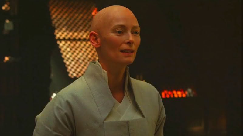 Tilda Swinton em Doutor Estranho, longa do Universo Cinematográfico da Marvel - Marvel Studios