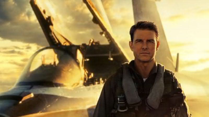 Tom Cruise em "Top Gun: Maverick" - Divulgação/Paramount Pictures
