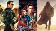 "Top Gun: Maverick"; "Stranger Things 4"; e mais estreias da semana (23 a 29 de maio) - Divulgação/Paramount Pictures/Netflix/Disney+