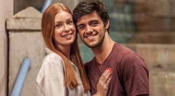 Jonatas leva Eliza em um passeio romântico e se declara para a modelo - Globo/Arthur Meninea
