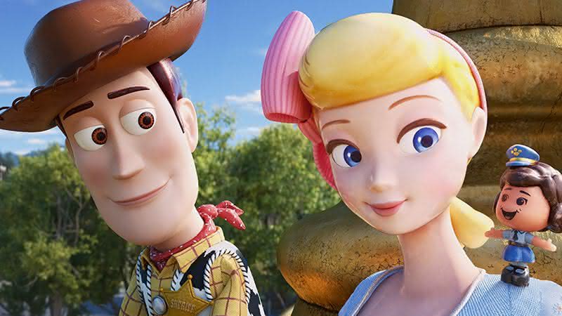 Woody e Betty em Toy Story 4 - Reprodução/Disney