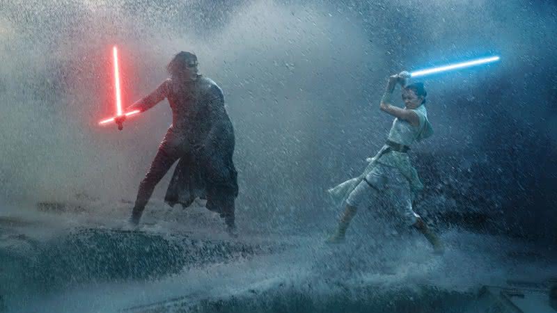 Cena do trailer de A Ascensão Skywalker com luta entre Rey e Kylo Ren - Disney