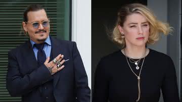 Johnny Depp e Amber Heard perderam o processo de difamação, porém atriz terá que pagar indenização maior - Kevin Dietsch/Win McNamee/Getty Images