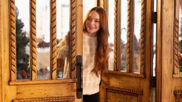 "Uma Quedinha de Natal": Lindsay Lohan está de volta em filme da Netflix - Divulgação/Netflix
