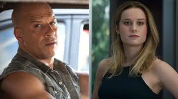 "Velozes e Furiosos 10": Vin Diesel afirma que personagem de Brie Larson "vai mudar o mundo" - Divulgação/Universal Pictures/Marvel Studios