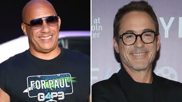Vin Diesel quer Robert Downey Jr. como vilão no próximo filme de "Velozes e Furiosos" - Reprodução:  Dimitrios Kambouris/ Monica Schipper/ Getty Images