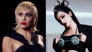 Miley Cyrus e Anitta cantaram juntas no Lollapalooza Brasil em março - Divulgação