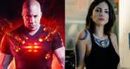 Vin Diesel e Eiza González caracterizados em Bloodshot - DivulgaçãoColumbia Pictures/Instagram