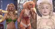 Britney, Gaga e Madonna figuram entre as estrelas com apresentações mais icônicas (Reprodução/YouTube)
