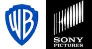 Logos da Warner Bros. e Sony Pictures - Divulgação/Warner Bros./Sony Pictures