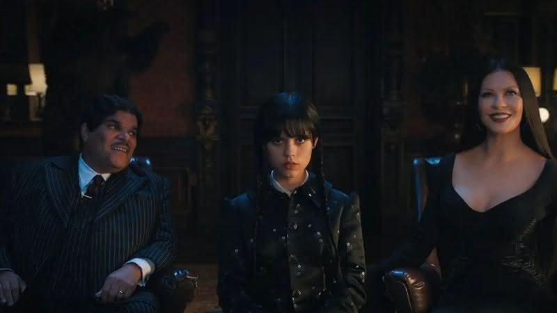 "Wednesday": Família Addams aparece reunida em imagem inédita; confira - Divulgação/Vanity Fair