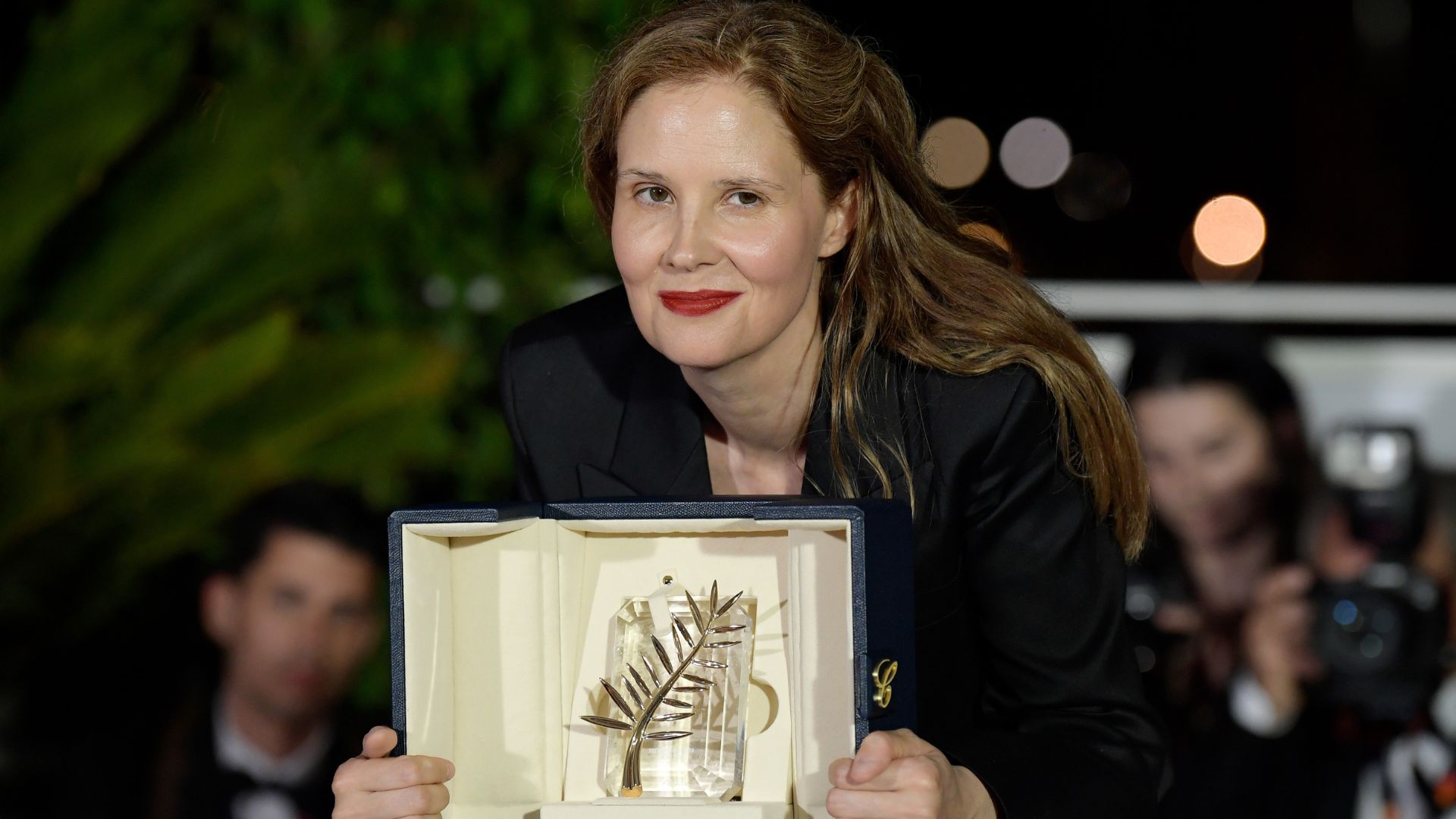 Diretora de Anatomia de uma Queda, vencedor da Palma de Ouro em Cannes, Justine Triet irá disputar a categoria de Melhor Direção no Oscar 2024 (Foto: Kristy Sparow/Getty Images)