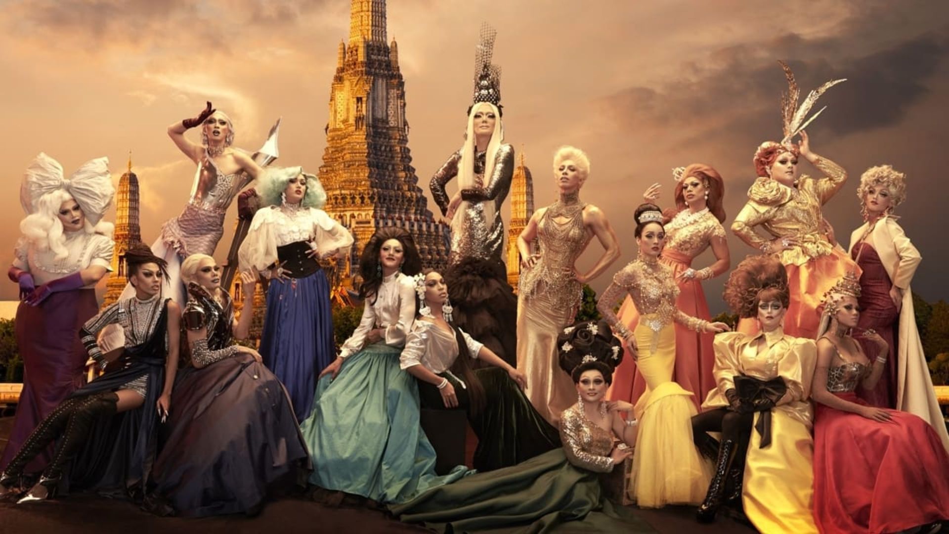 Drag Race Thailand, versão tailandesa de RuPaul's Drag Race, foi um dos primeiros passos na dominação mundial do reality show (Foto: Reprodução)