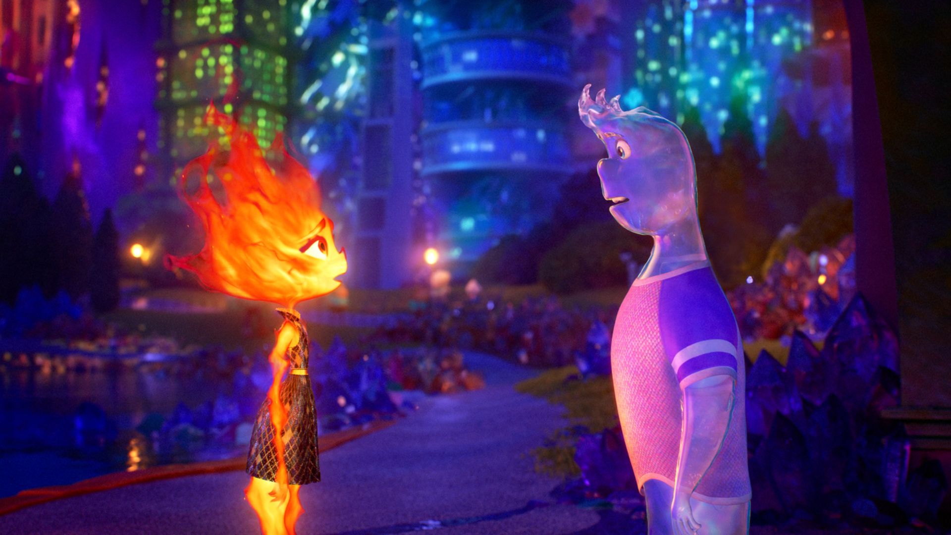 Elementos': Disney divulga cartaz INÉDITO da nova animação da