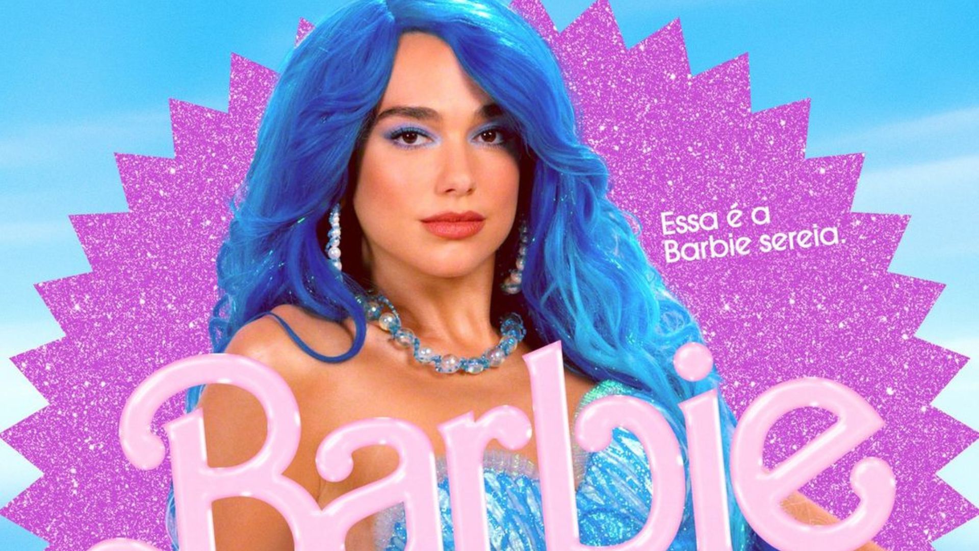 Estreando no cinema, Dua Lipa interpretará a Barbie sereia em "Barbie" (Foto: Reprodução/Warner Bros. Pictures)