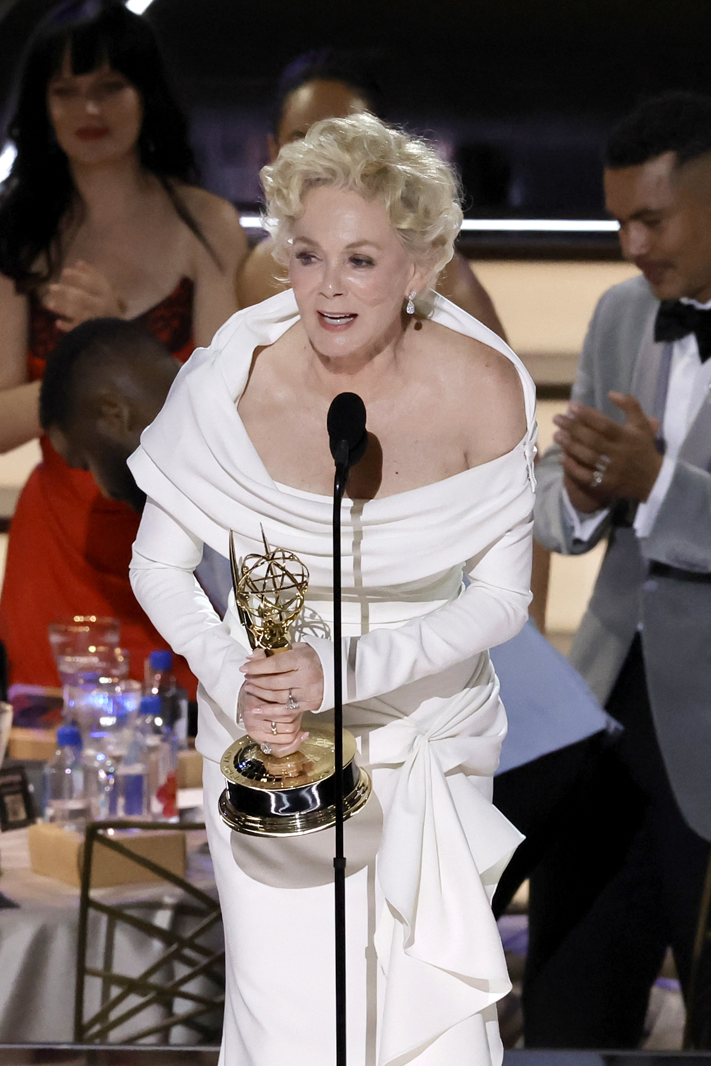Jean Smart venceu o Emmy mais uma vez por sua atuação em "Hacks", da HBO Max (Foto: Kevin Winter/Getty Images)