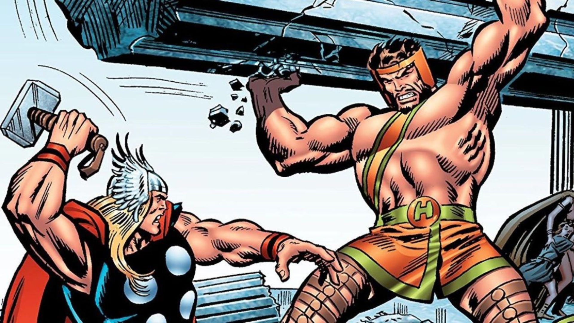 Hércules surgiu nos quadrinhos da Marvel como inimigo de Thor (Foto: Reprodução/Marvel Comics)