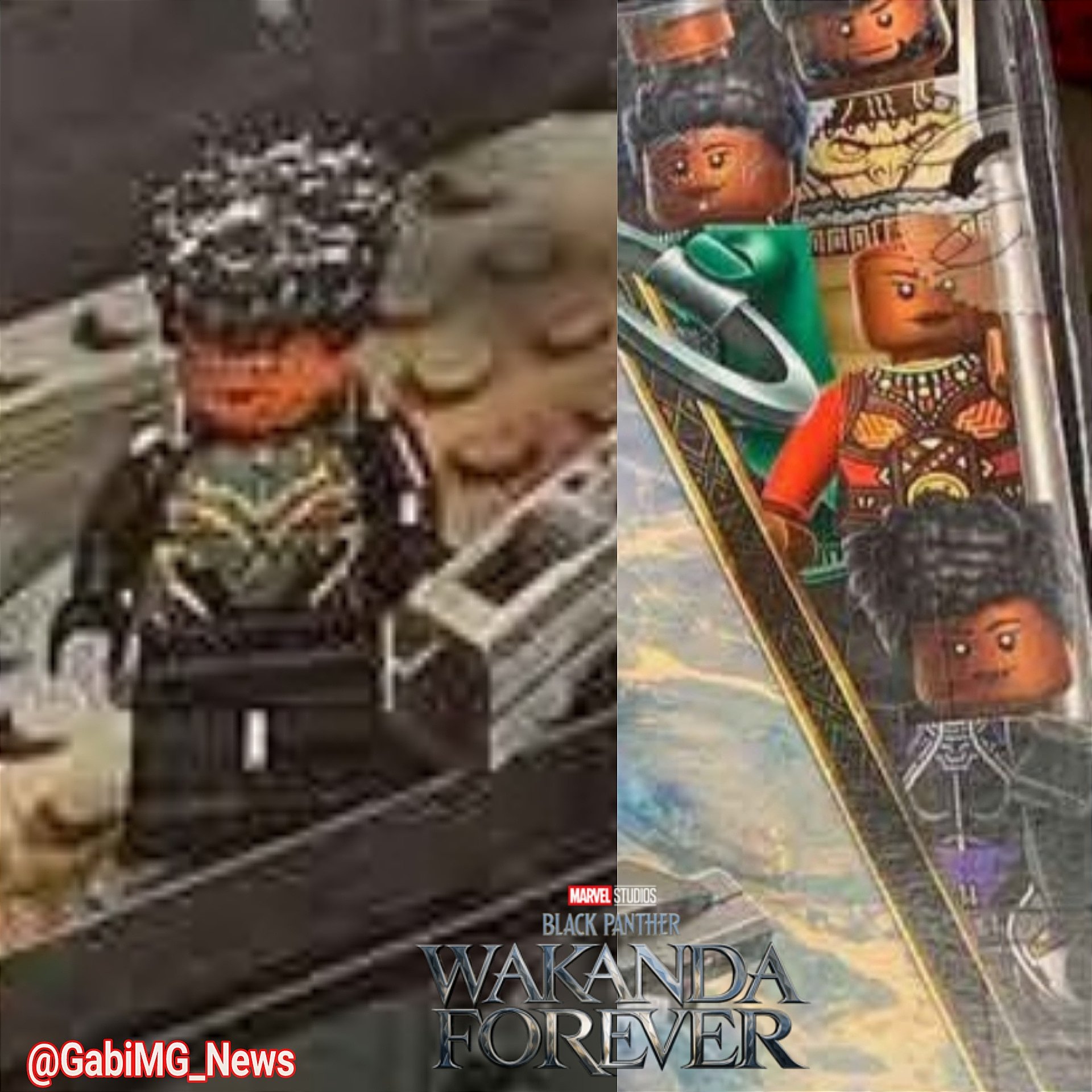Colecionável revela que a princesa Shuri deve herdar o manto do Pantera Negra em "Pantera Negra: Wakanda Para Sempre" (Foto: Reprodução/Twitter)