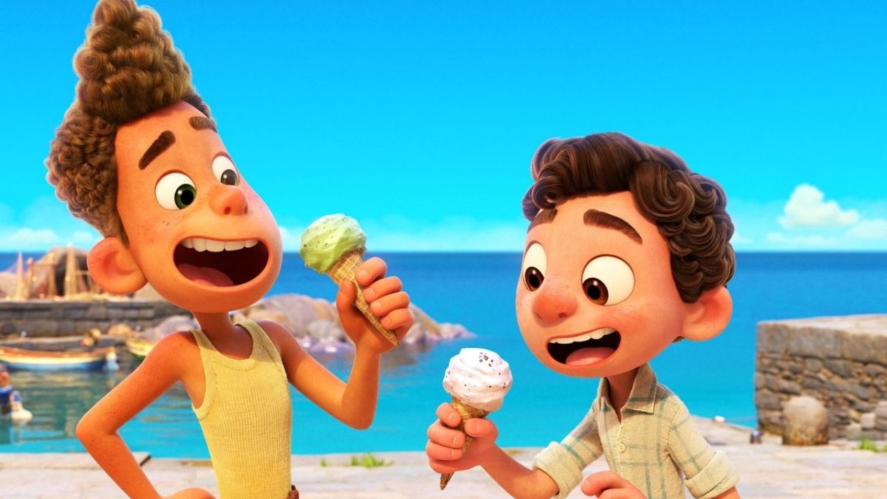 "Luca" é um dos favoritos para o Oscar de Melhor Animação (Divulgação/Disney/Pixar)