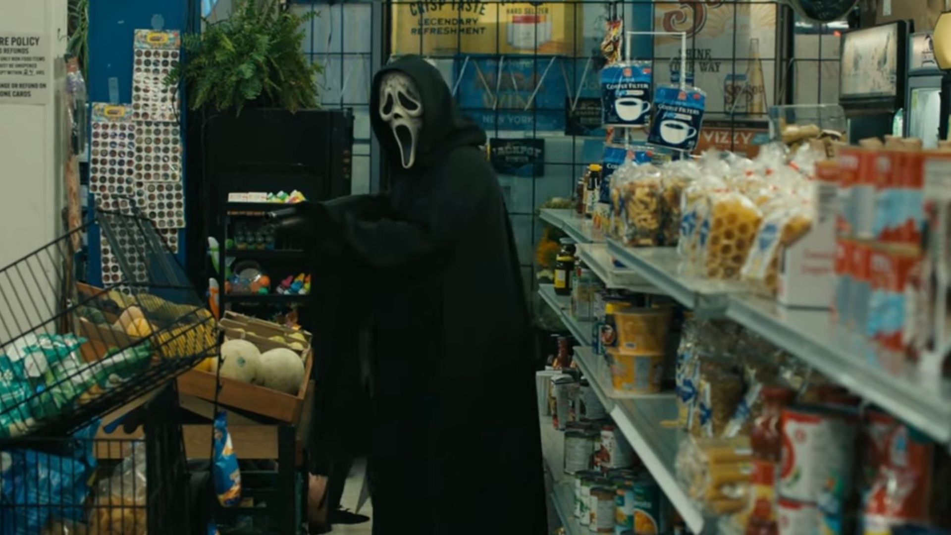 Em "Pânico 6", Ghostface está ainda mais violento e assustador do que antes (Foto: Reprodução/Paramount Pictures)