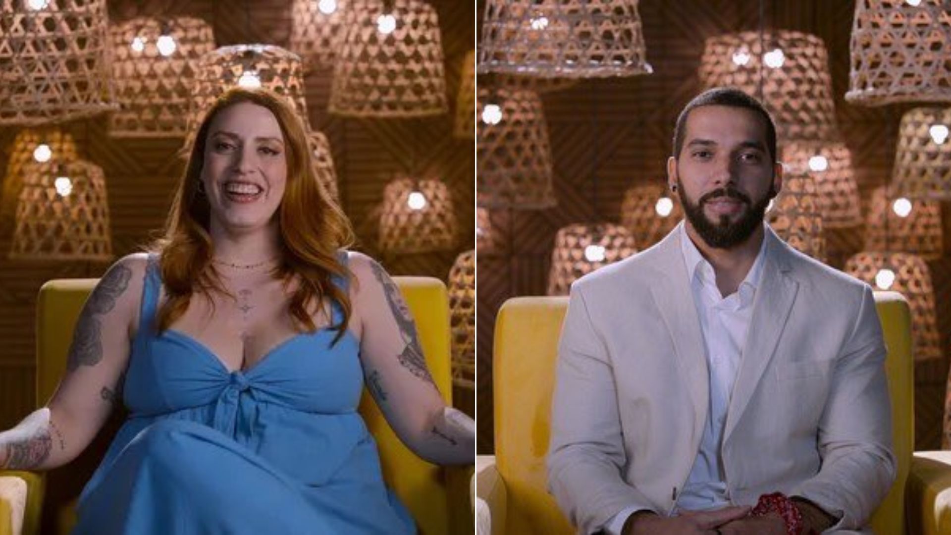 Bianca e Jarbas foram o grande destaque da 3ª temporada de "Casamento às Cegas Brasil" (Foto: Reprodução/Netflix)