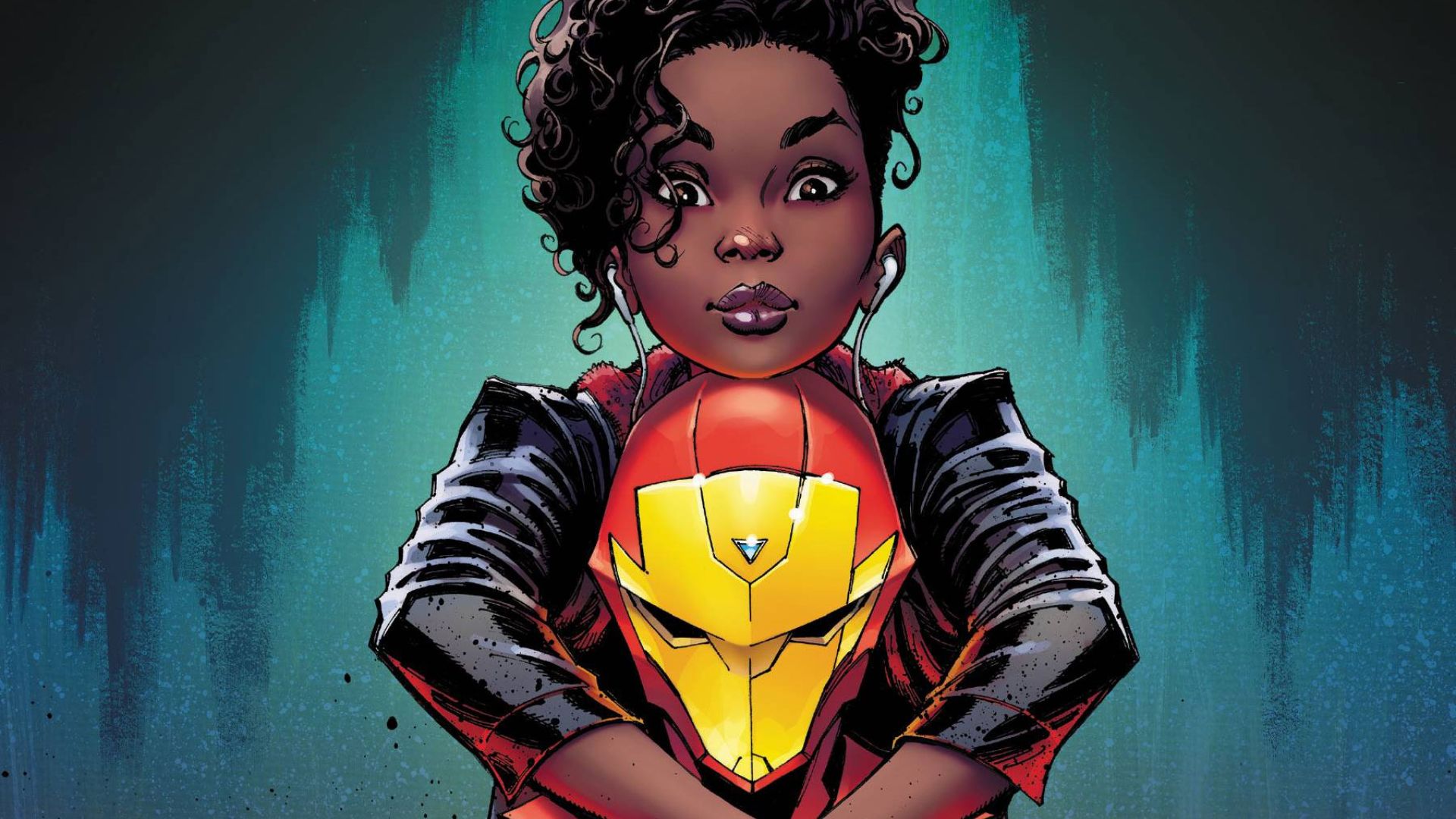 Nos quadrinhos, Riri Williams é uma jovem superdotada, que constrói a sua própria armadura inspirada pelo Homem de Ferro (Foto: Reprodução/Marvel Comics)