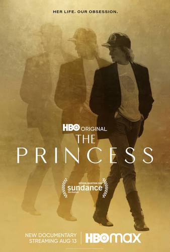 Pôster de "The Princess", novo documentário do HBO Max sobre Diana